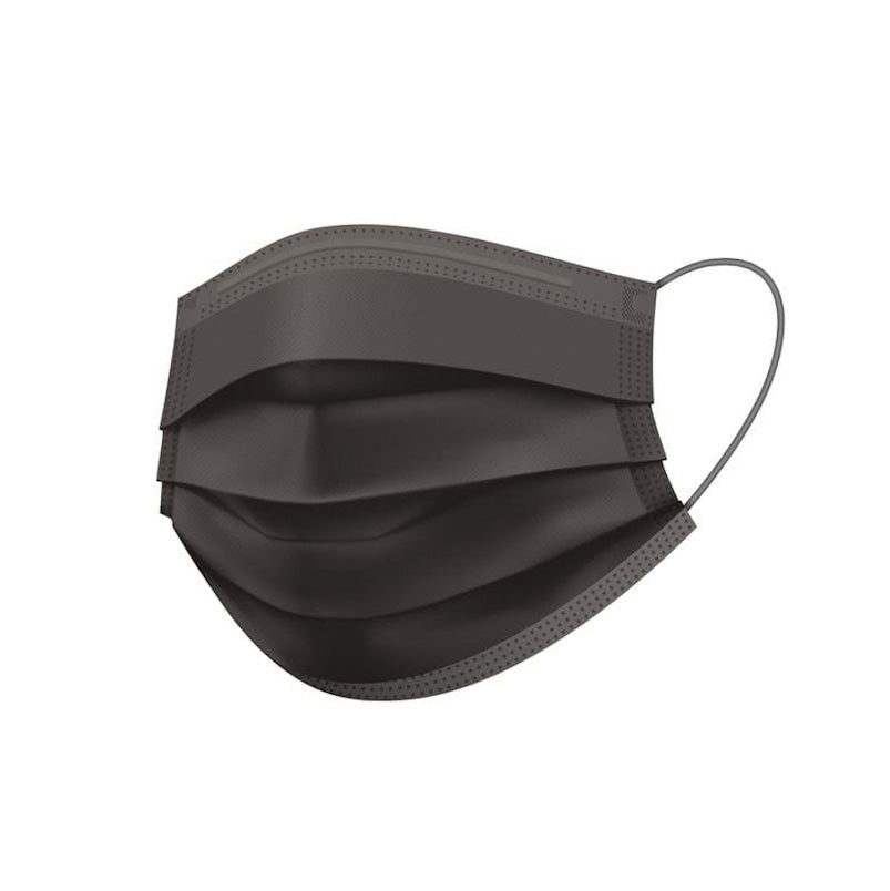 Svart Munskydd Type I 50-pack - DinaMunskydd