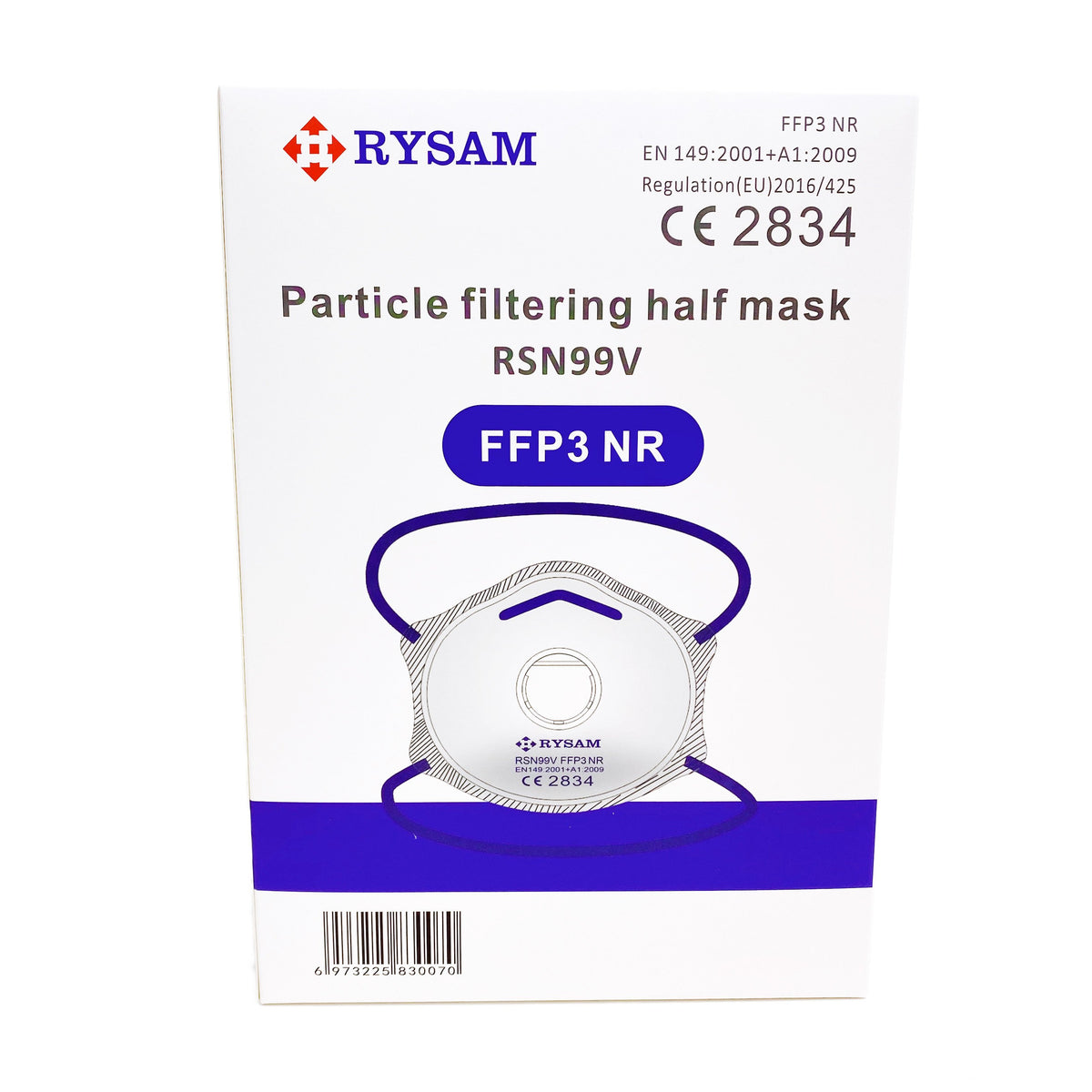 Effektiv FFP3 Andningsskydd med ventil - DinaMunskydd